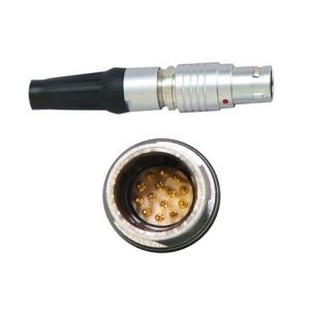 Industrial 14 Pin Metal Electrical Male And Female Connector Plug