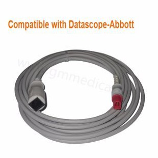 IBP Transducer Adapter Cable Compatible With Mindray-Datascope-Abbott,5pin Male>Abbott-6pin