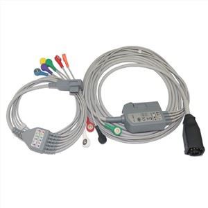 12-lead EKG Cable For Zoll E Series M Series