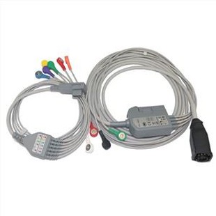 12-lead EKG Cable For Zoll E Series M Series